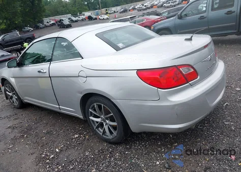 2010 Chrysler Sebring Limited из США, поврежденный, VIN 1C3BC6EV1AN122513